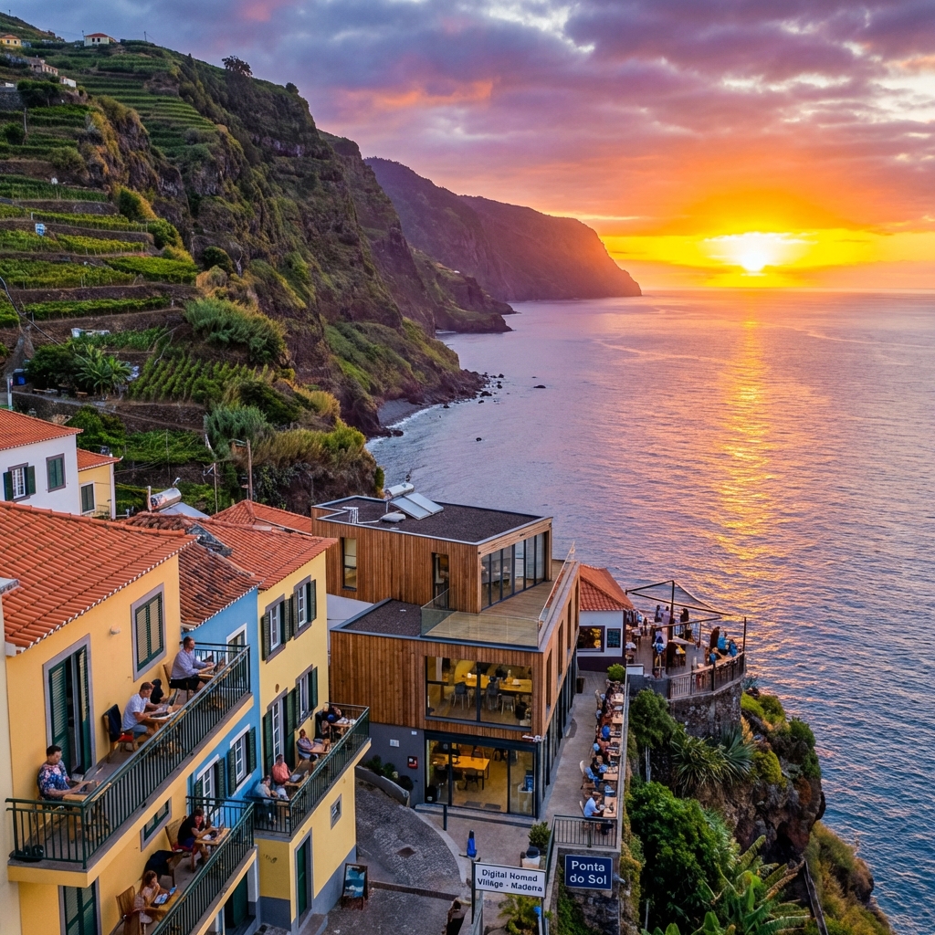 Vue de Madeira, Portugal