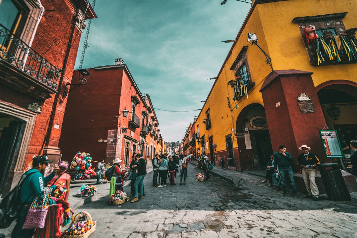Vue de Mexico City, Mexique